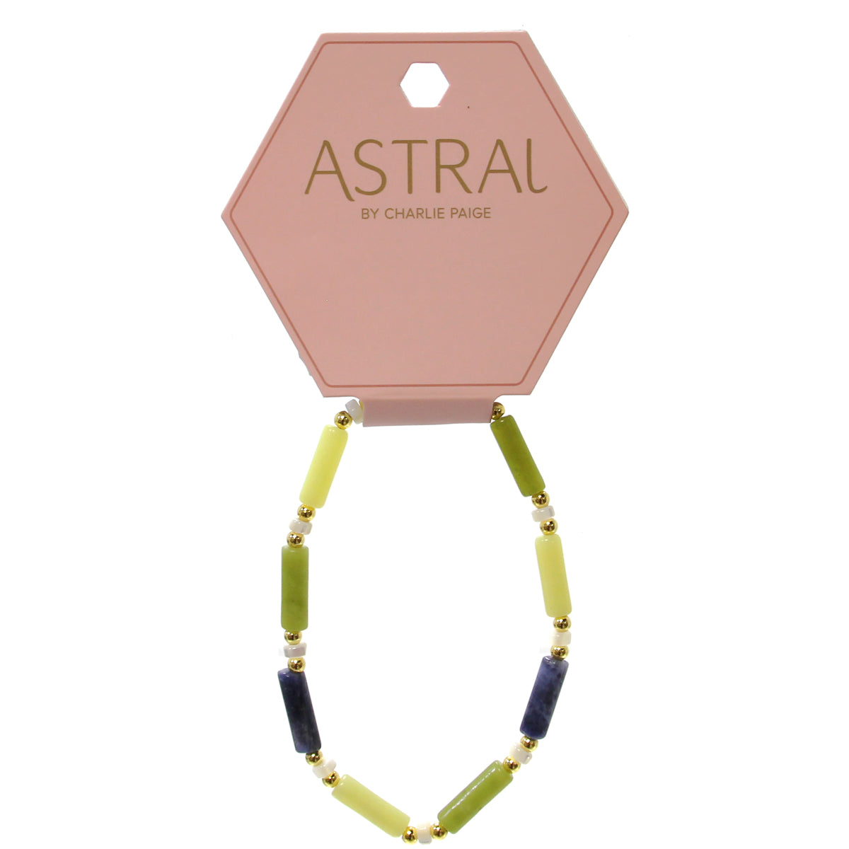Gemstone Bracelet, 2 Color choices, Charlie Paige Astral