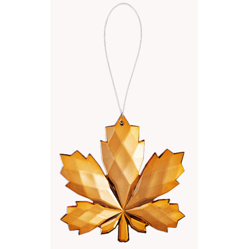 Wonderfall Leaf Crystal Ornament, 3"h, 4 choices