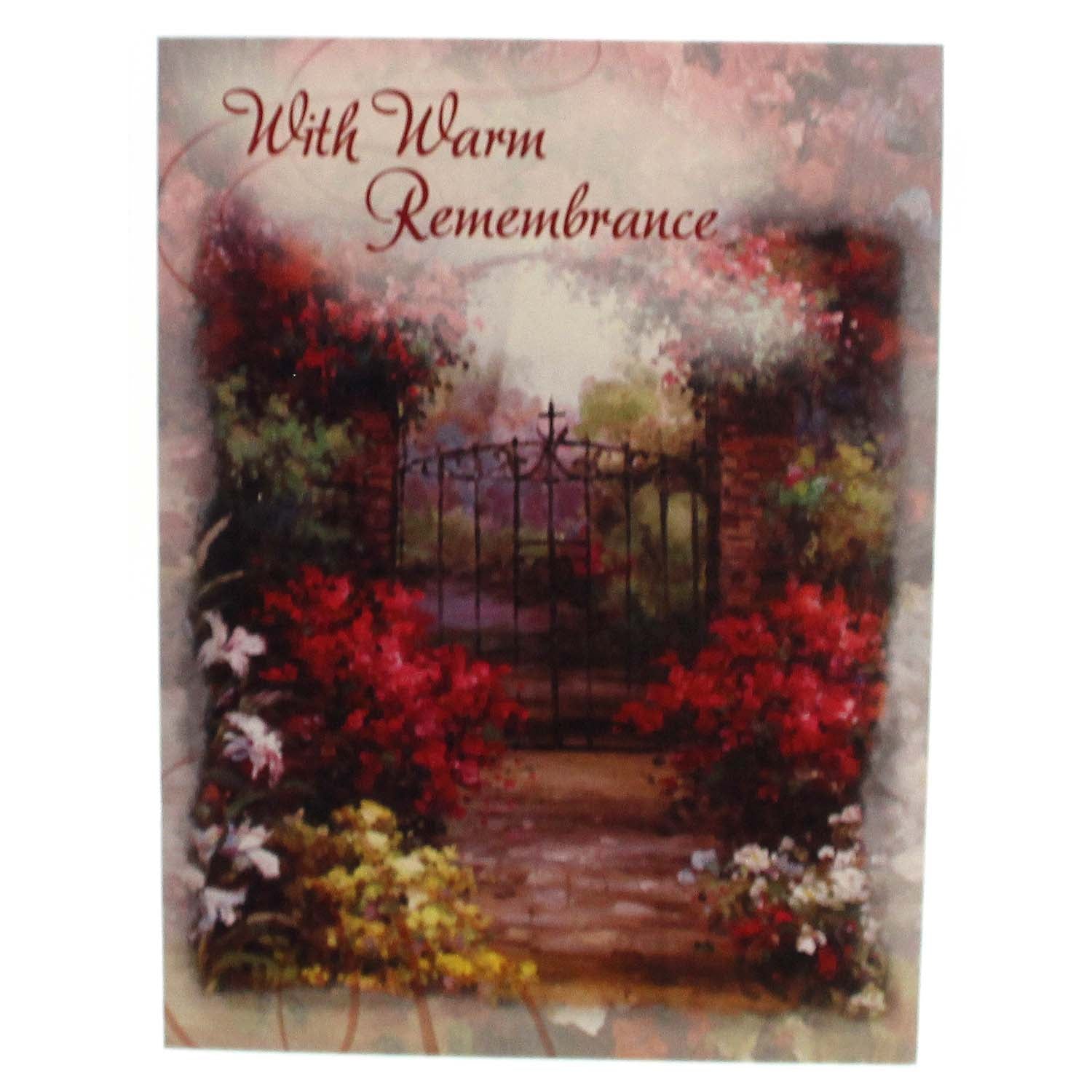 Sympathy: With Warm Remembrance