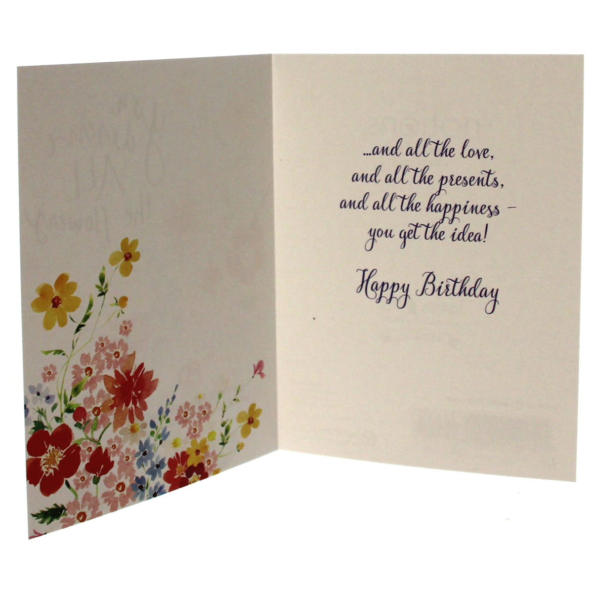 Birthday Card Notions: You deserve all the flowers