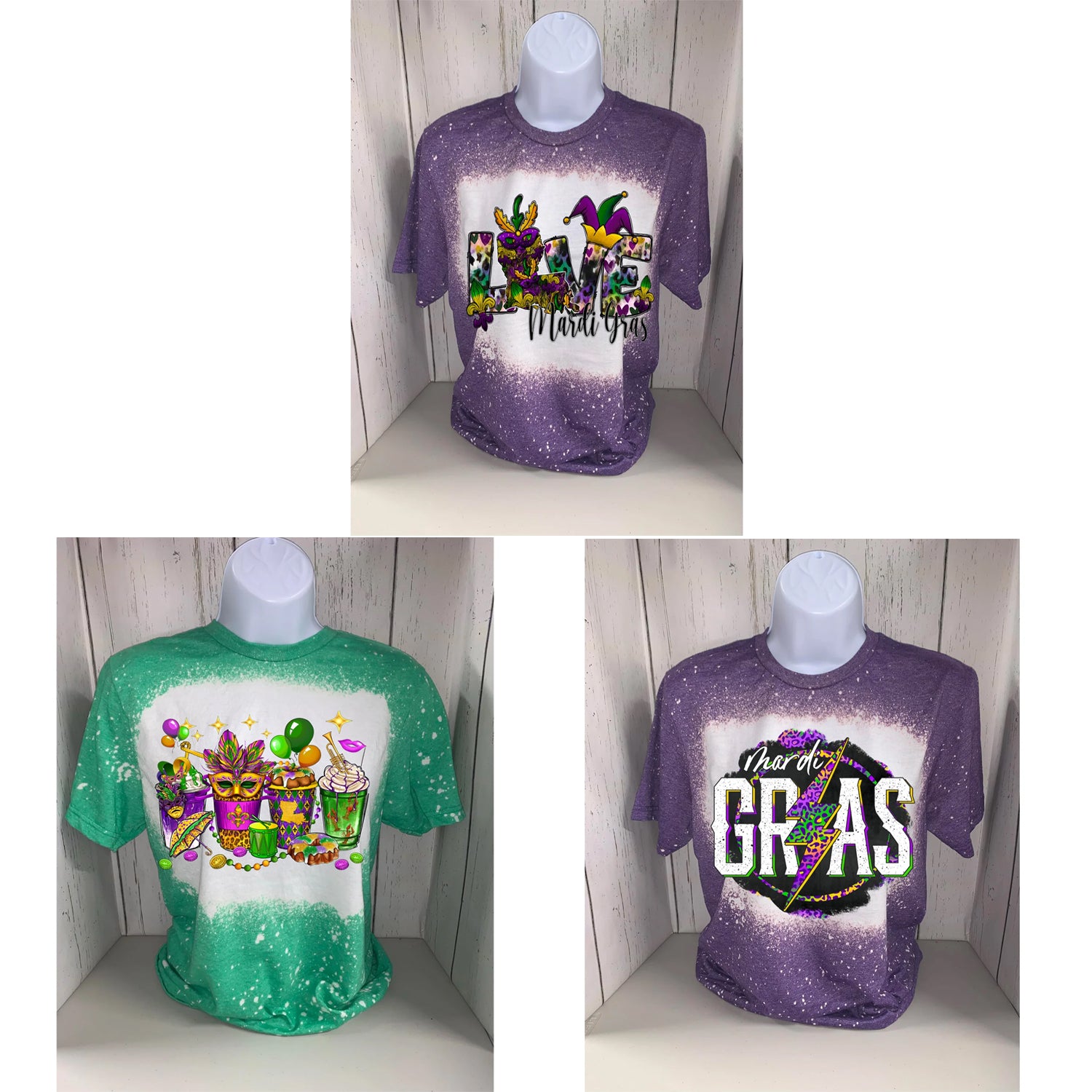 Woman's Mardi Gras Tee
