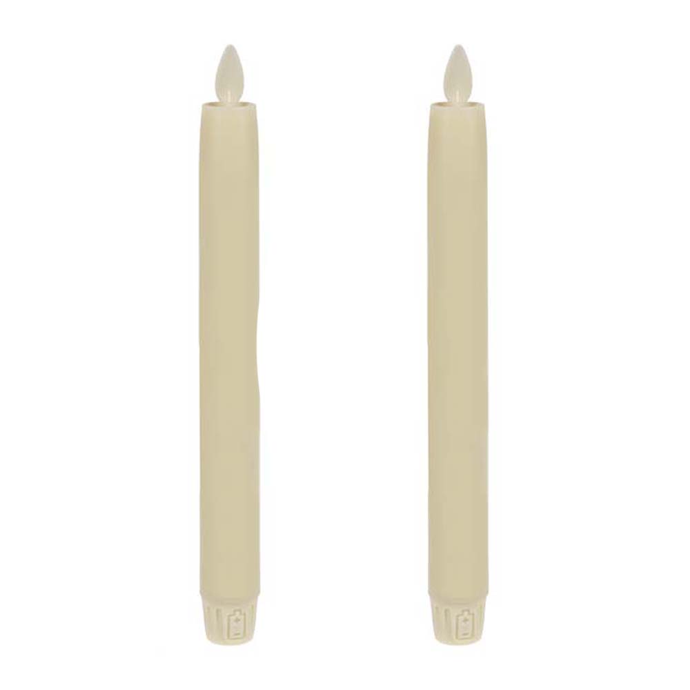 Ivory LED Resin Taper Set (2 pc. set)
