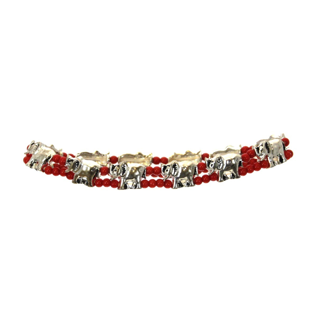 Elephant Stretch Bracelet Beaded