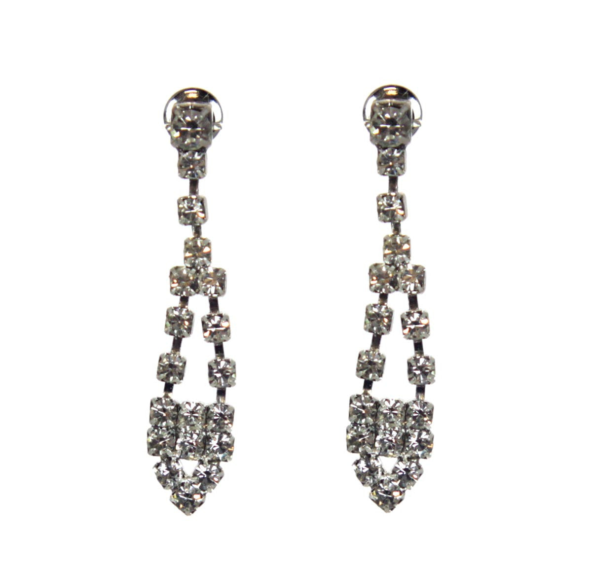 Rhinestone Drop Earrings