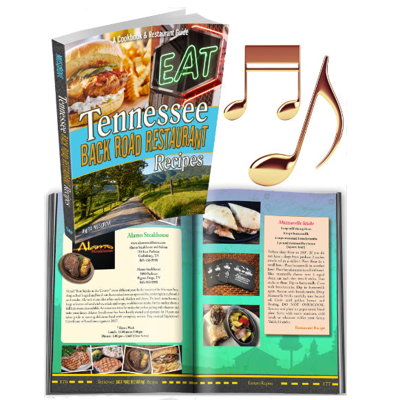 Tennessee Back Road Restaurant Recipes Cookbook