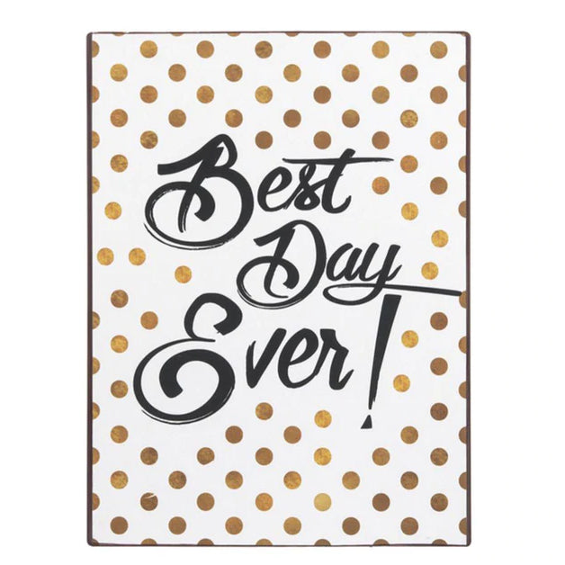 Wall Plaque - Best Day Ever