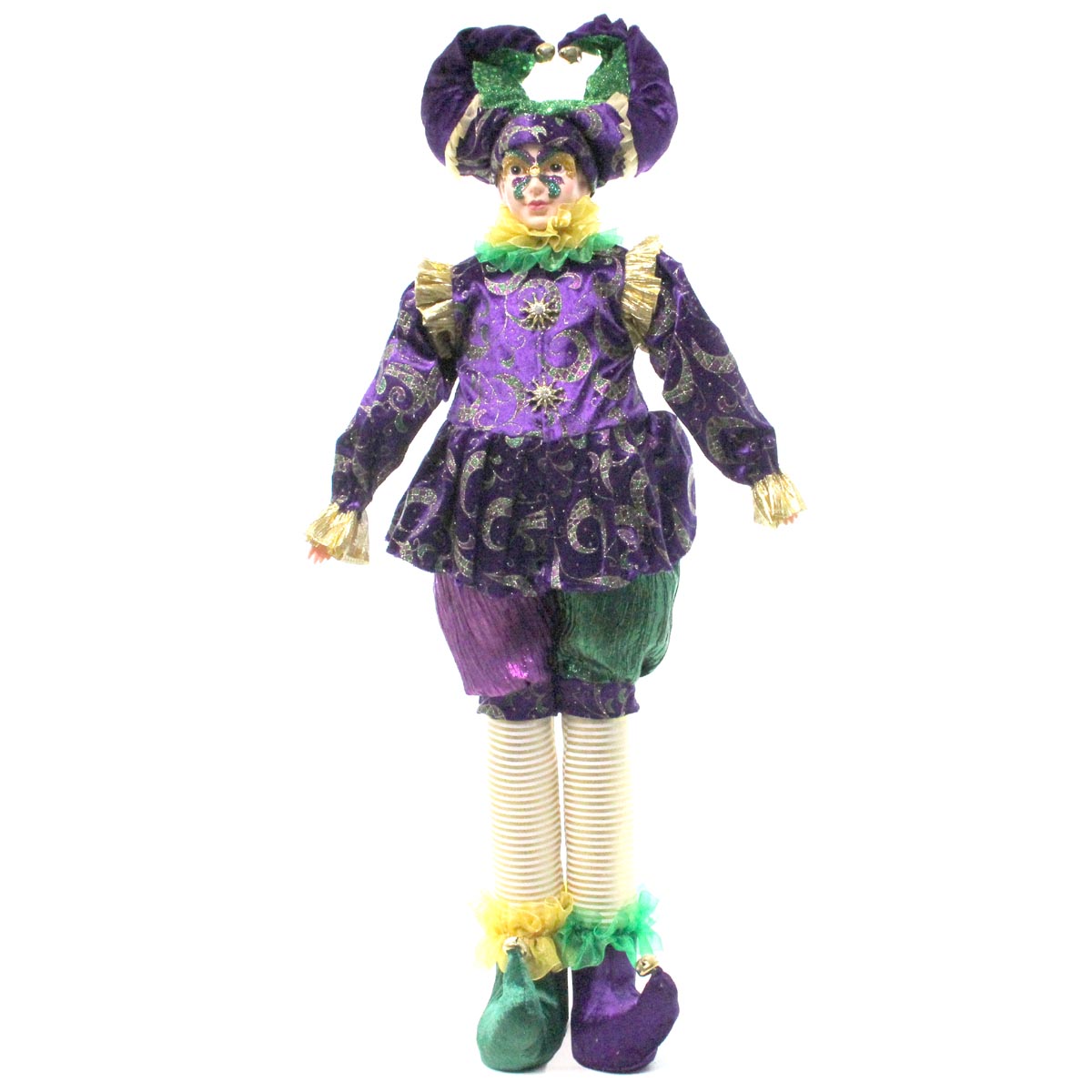 Mardi Gras Standing Jester 33" 2 designs