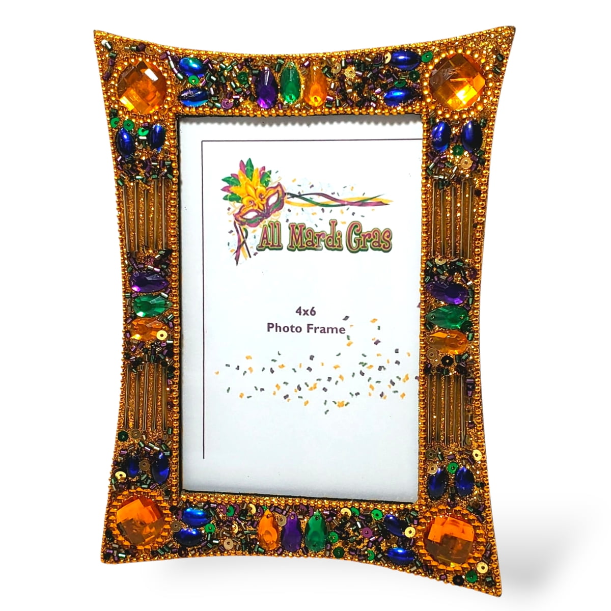 Mardi Gras Burst Frame 3 sizes