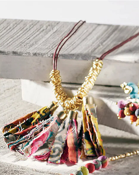 Cotton Necklace