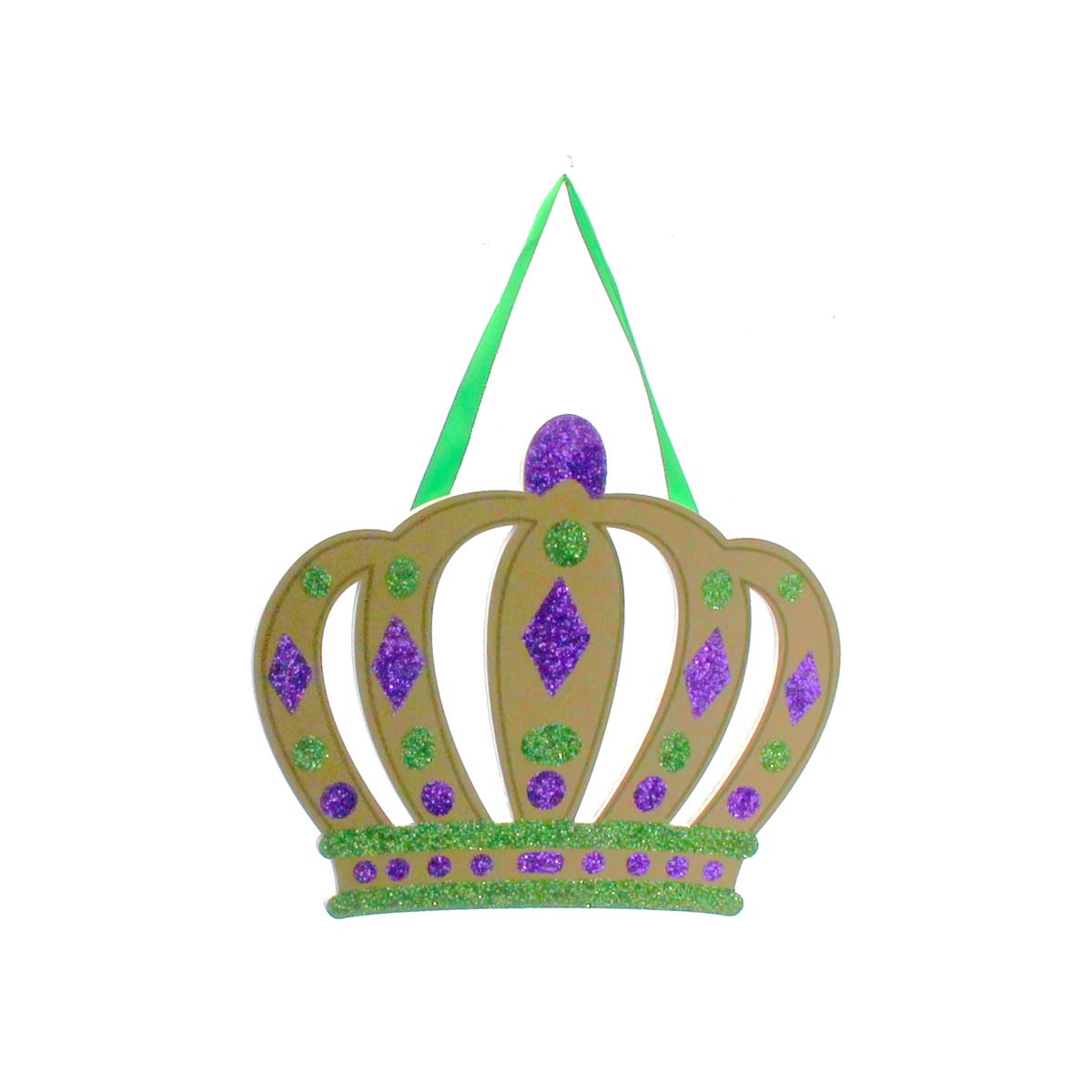 Mardi Gras King & Queen Ornaments