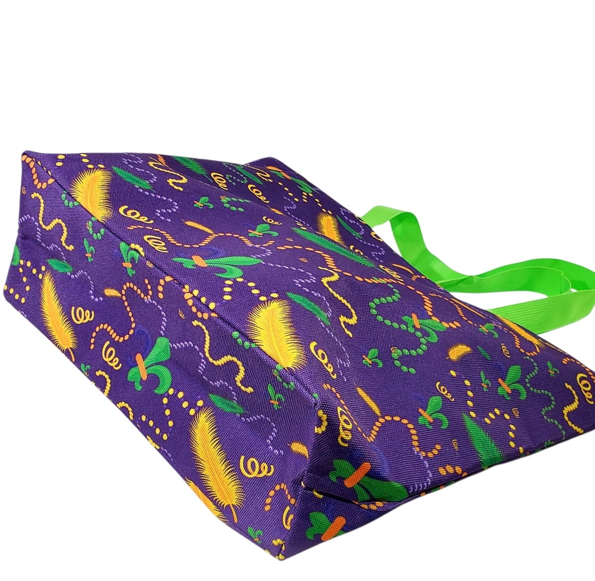Mardi Gras Purple Party Tote Bag