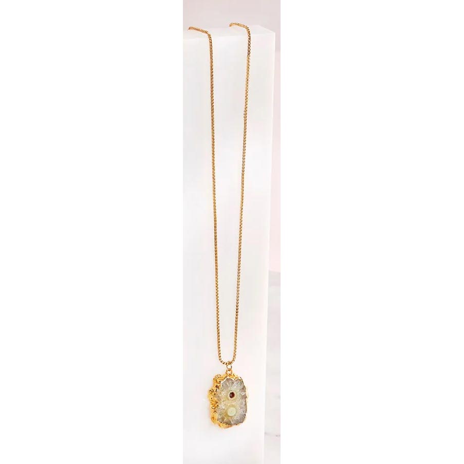 Raw Agate Necklaces