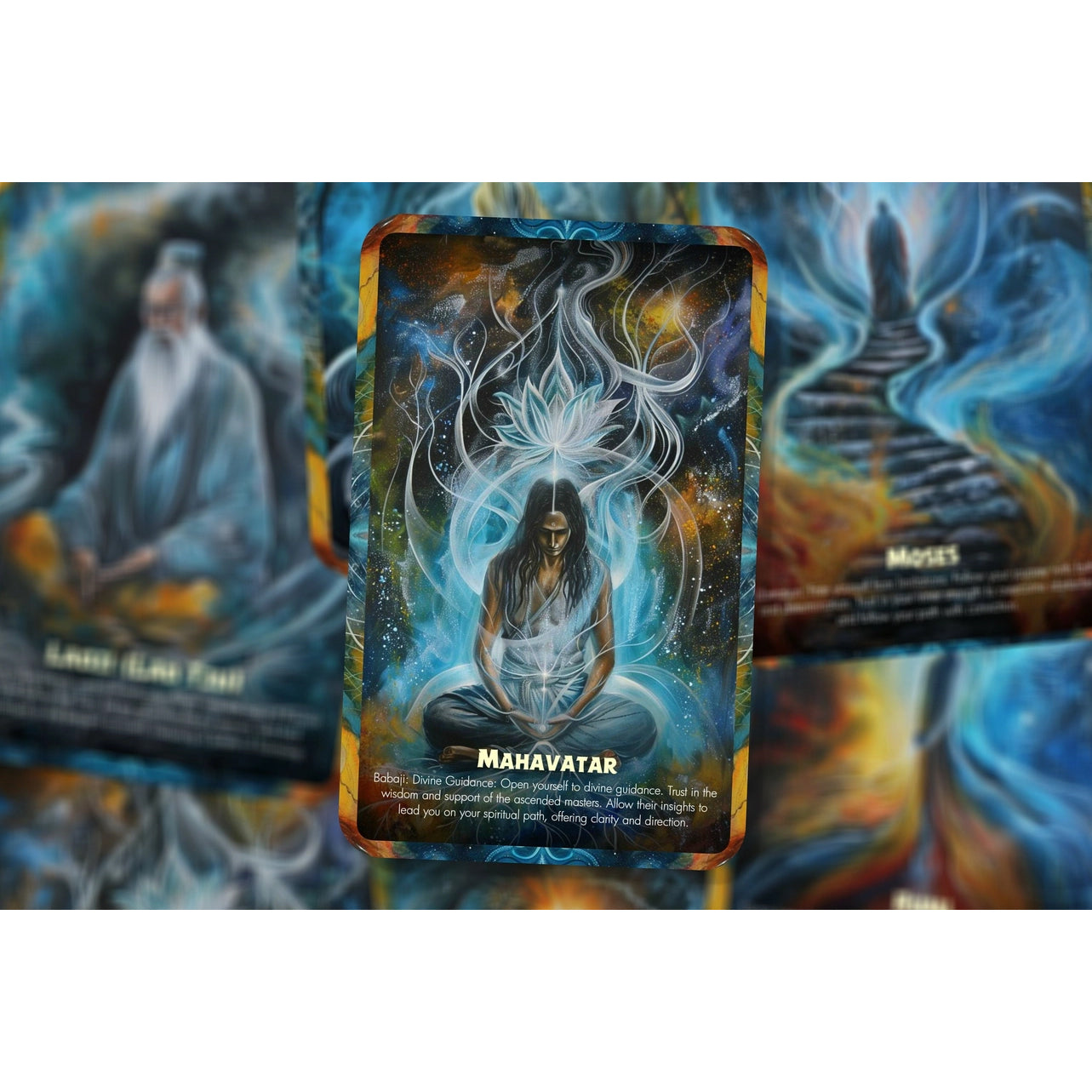 Ascended Masters Oracle - 22 Oracle Cards - Wisdom from Enlightened Beings