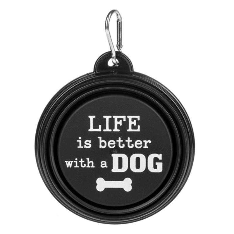 Collapsible Dog Bowl, 3 designs