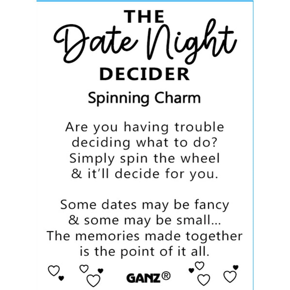 "Date Night Decider" Spinning Charm
