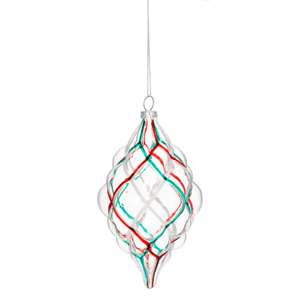 Peppermint Swirl Ornaments, 2 styles