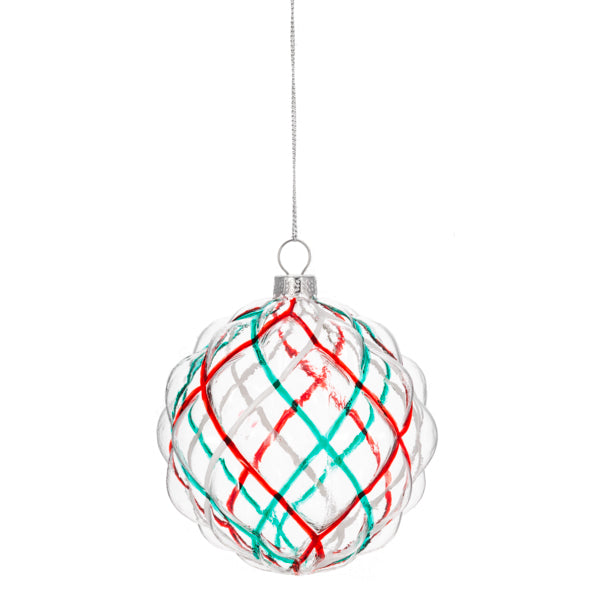 Peppermint Swirl Ornaments, 2 styles