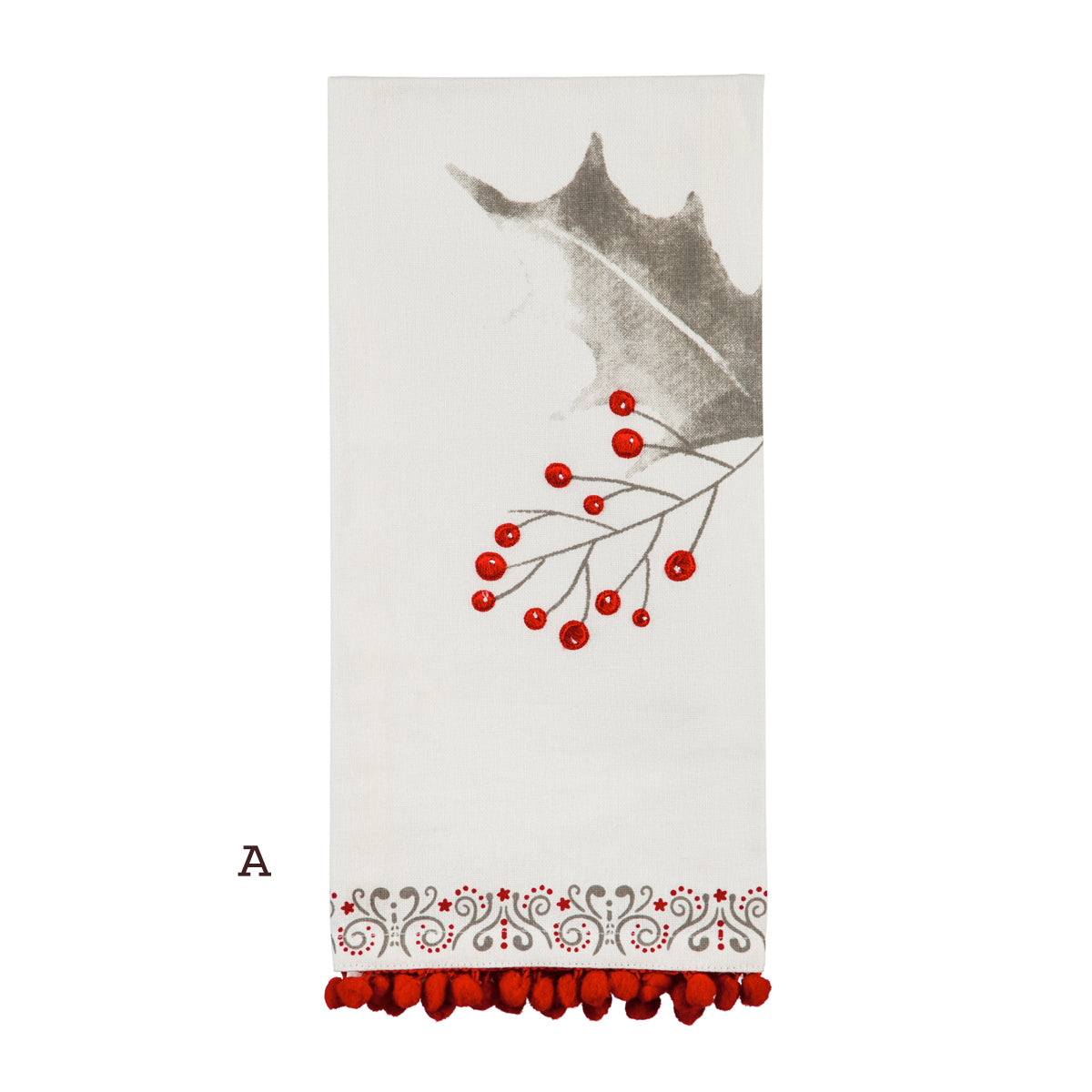 Yuletide Tea Towel, Set of 2, 4 designs