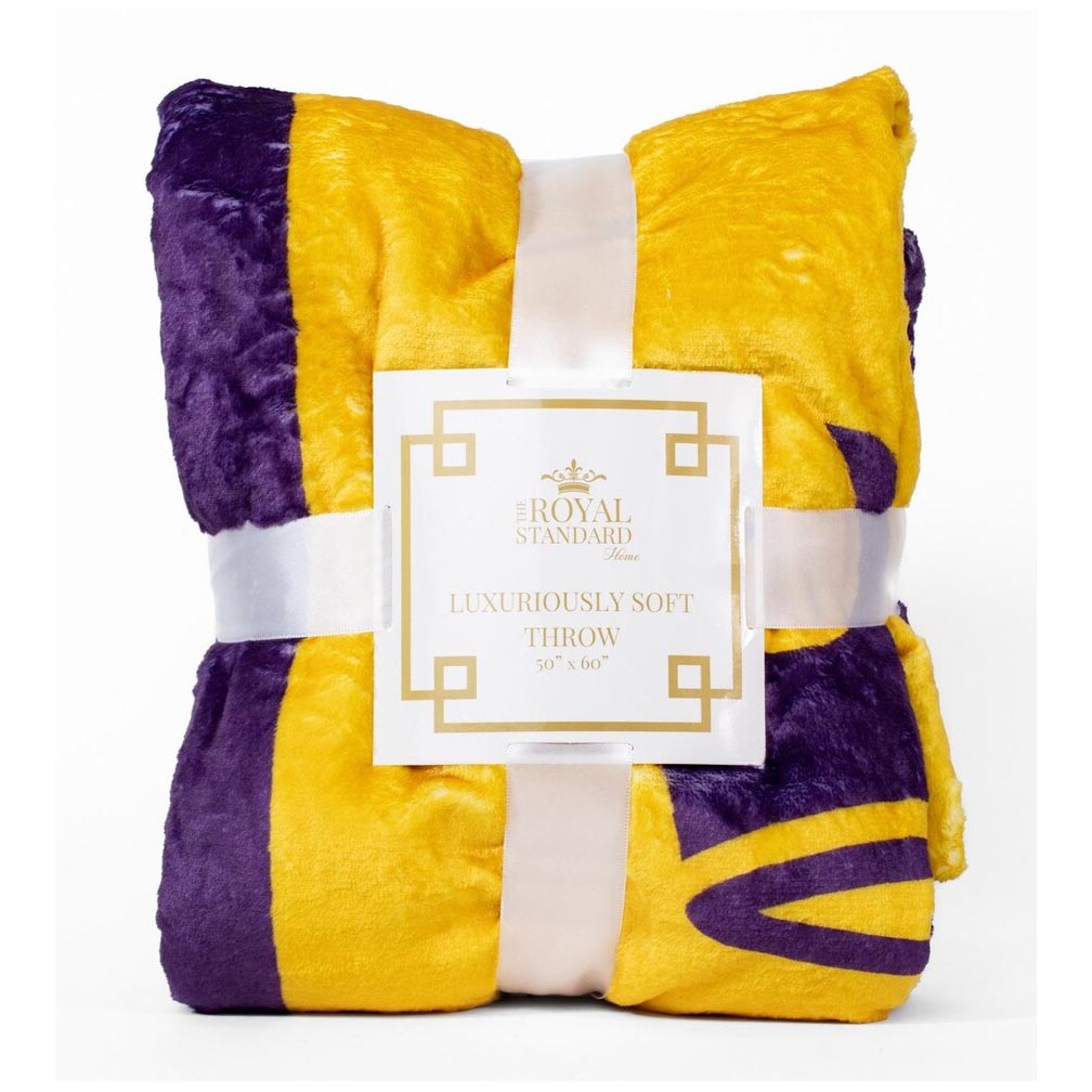 Mardi Gras Flag Throw