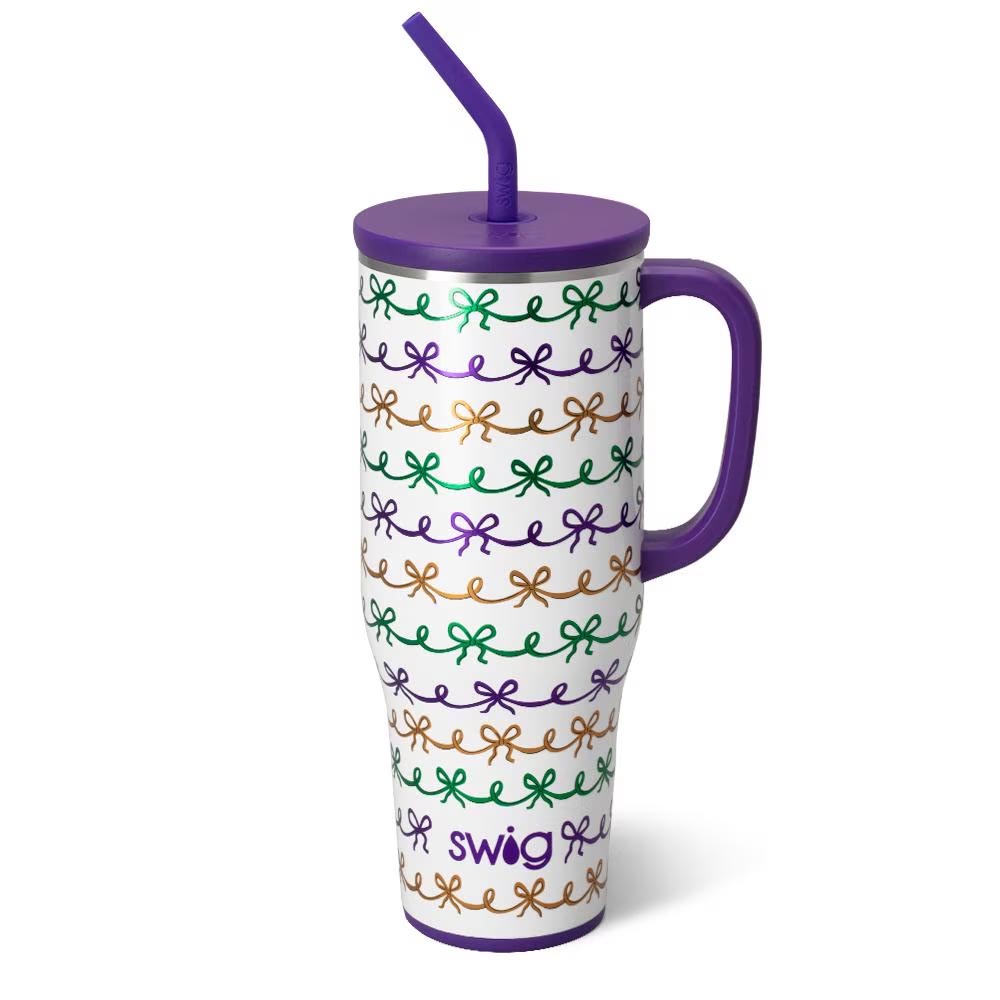 Mardi Gras Swig Mega Mug 40oz 3 designs