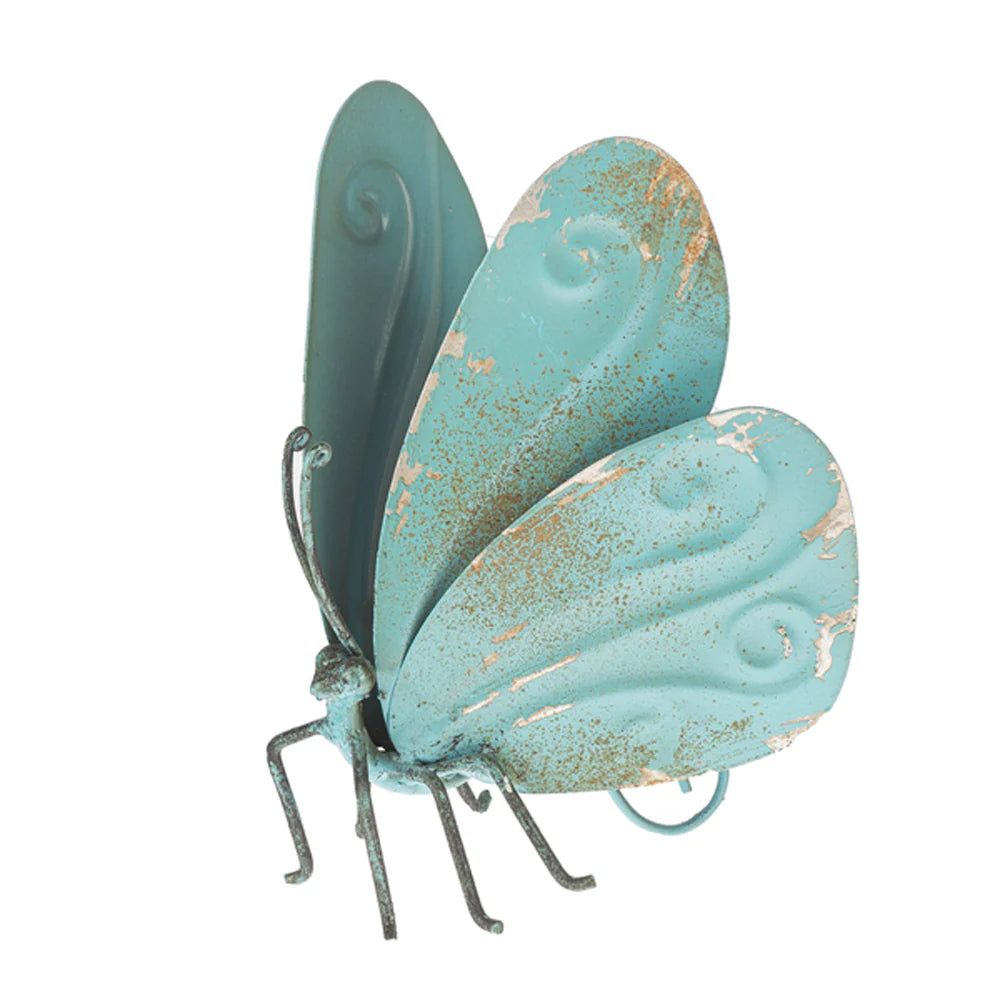 Distressed Metal Butterfly