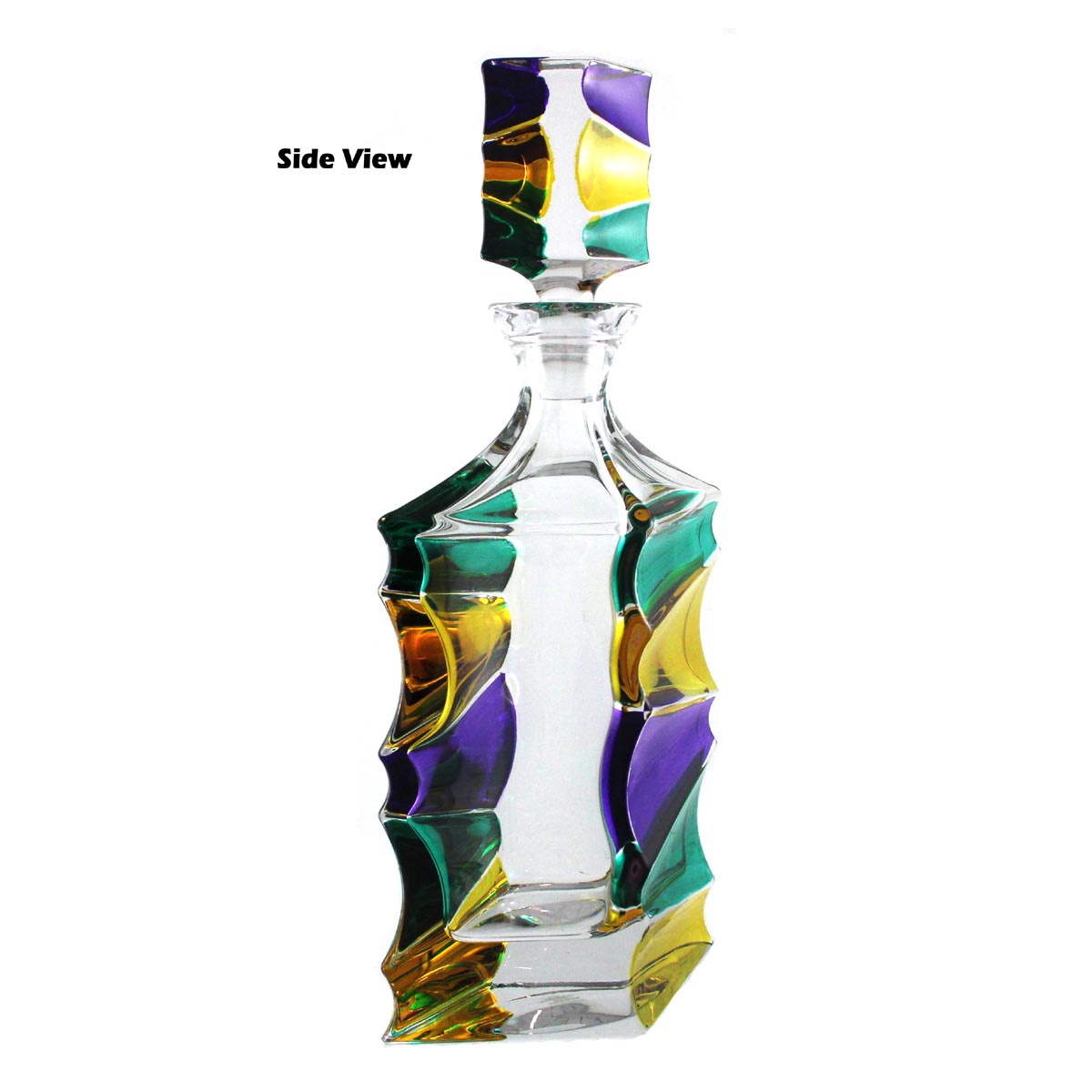 Mardi Gras Sail Decanter