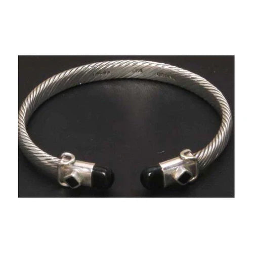 Sterling Silver Twisted Cable Bangle