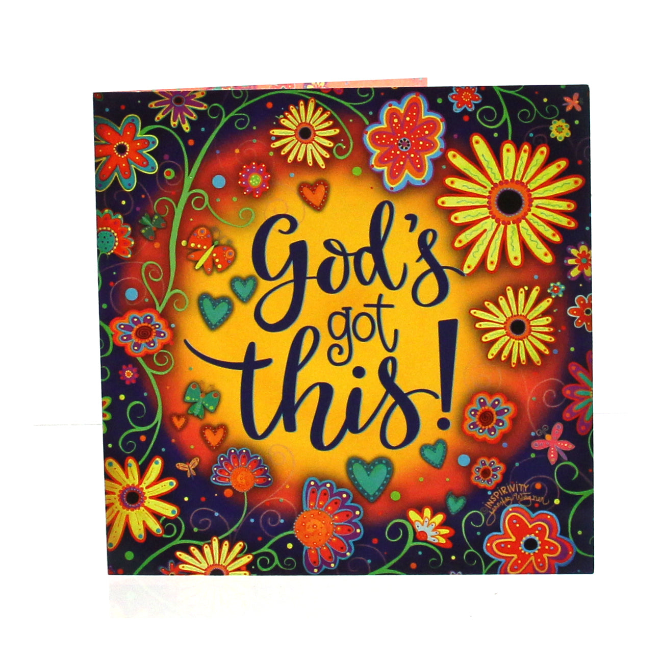 Encouragement Card Qubes: God's got this! w/Scripture