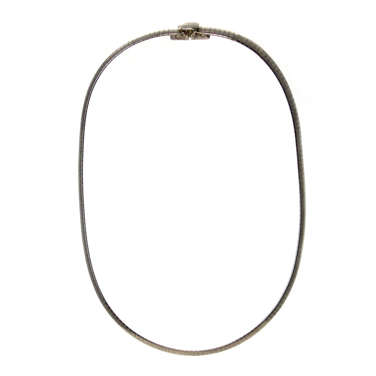 Sterling Silver 16" Domed Omega (6mm)