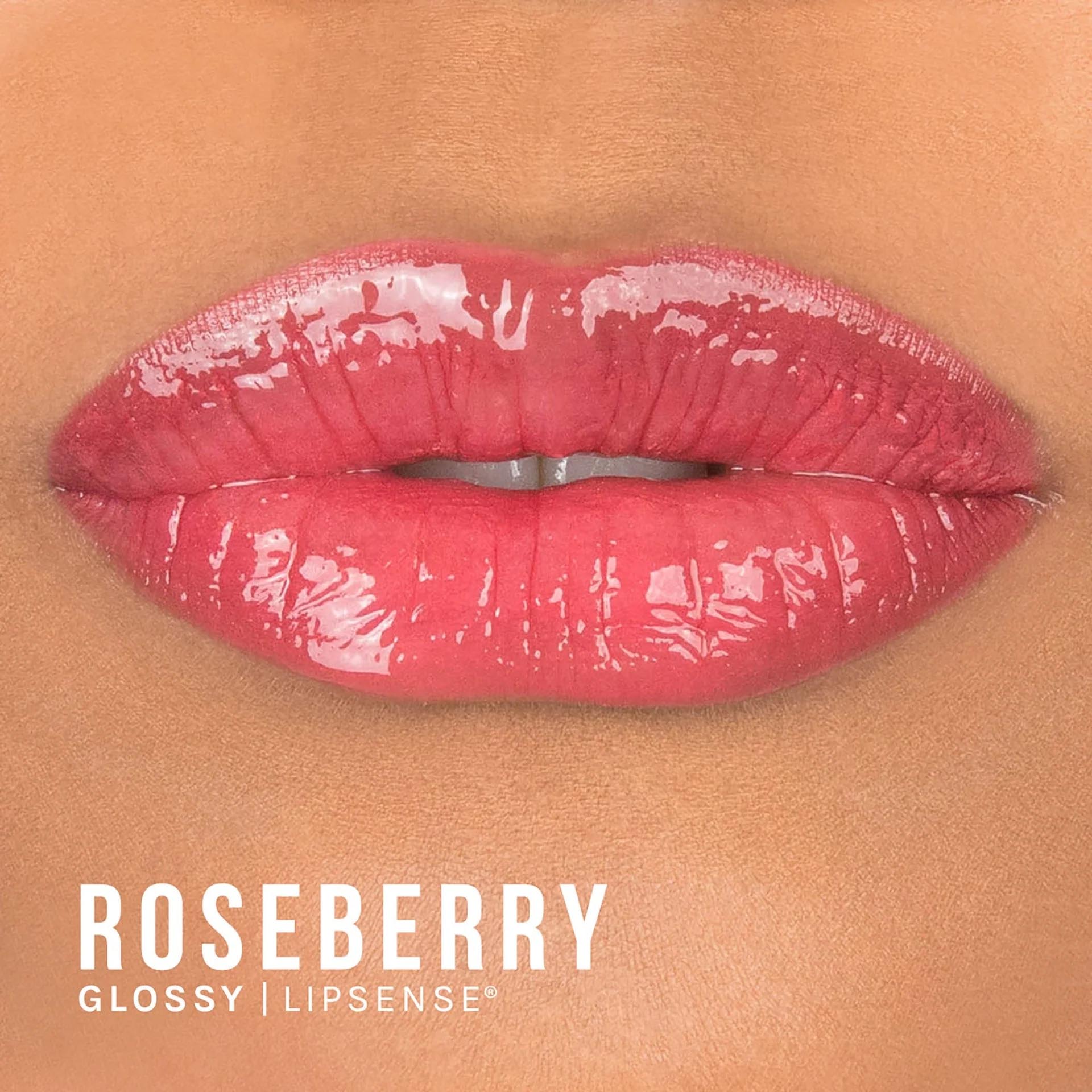 Roseberry, LipSense® Long-Lasting Liquid Lip Color, 0.25 fl oz / 7.3 mL