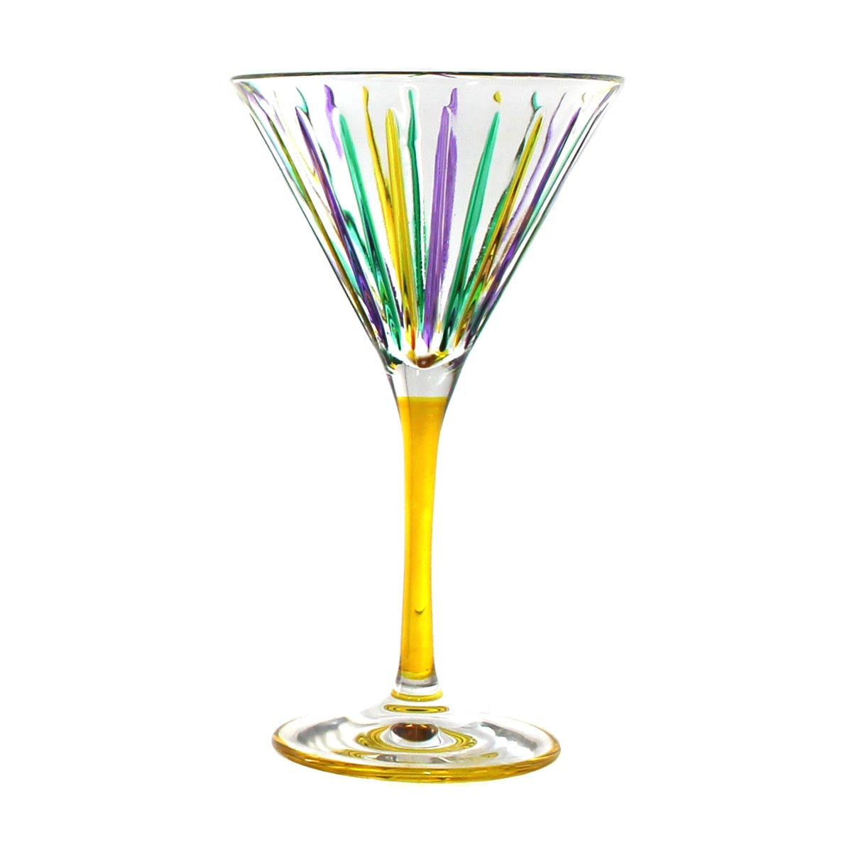 Mardi Gras Timeless Martini Calici