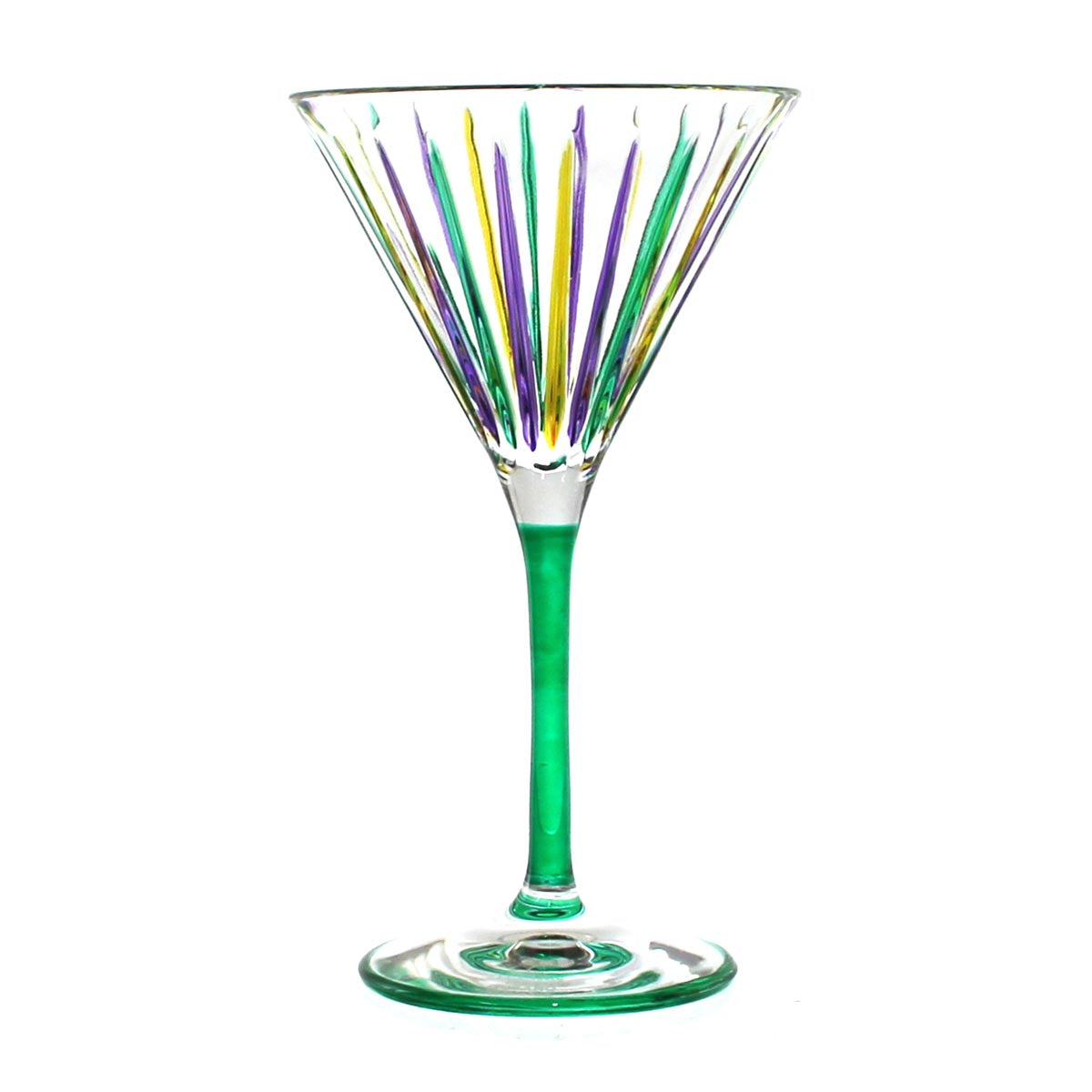 Mardi Gras Timeless Martini Calici