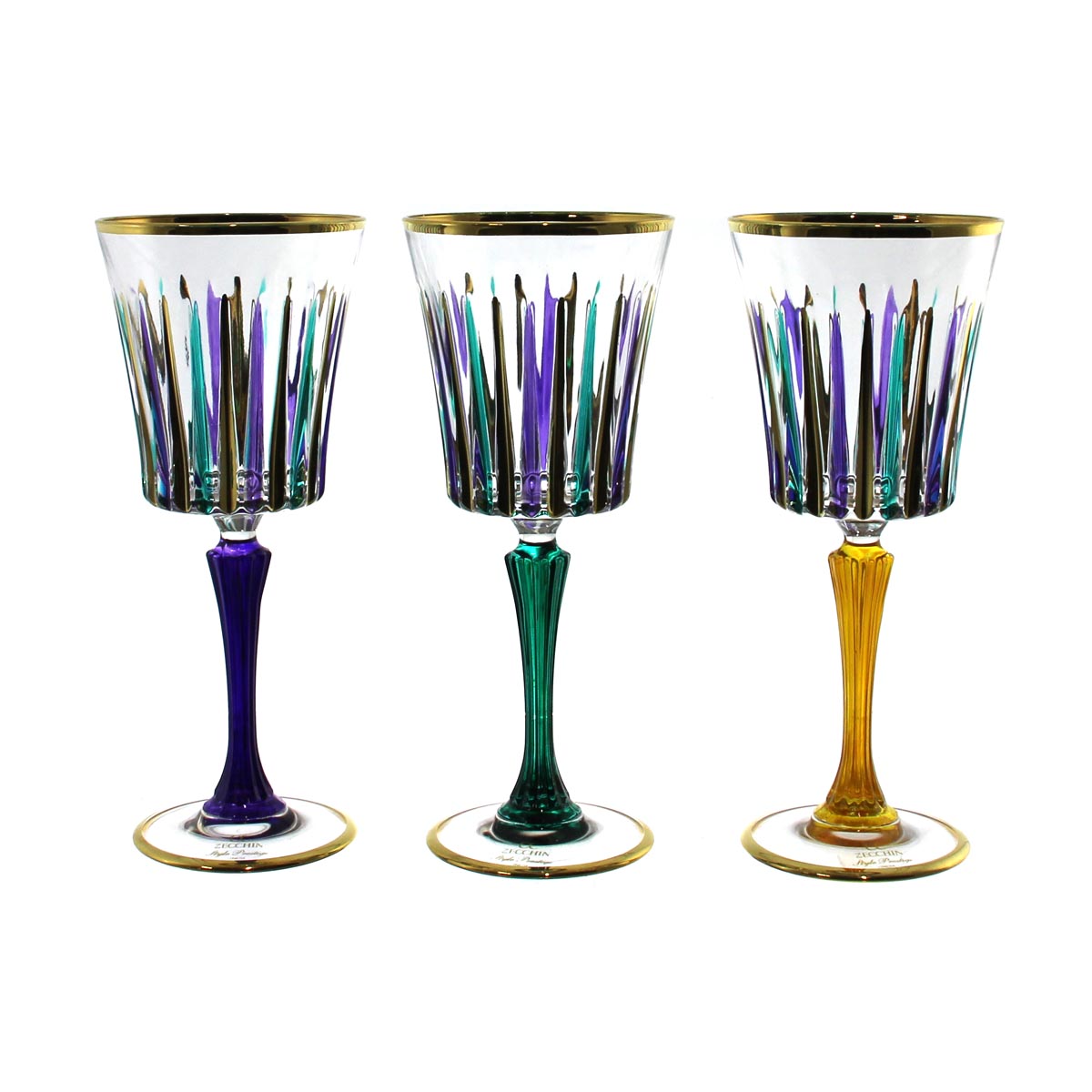 Mardi Gras Timeless Wine Glass Calice Liquore