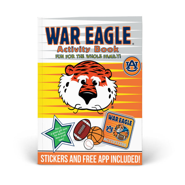 Auburn War Eagle Activity Book