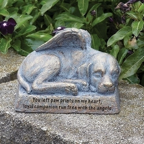 Dog w/ Wings Garden Statue