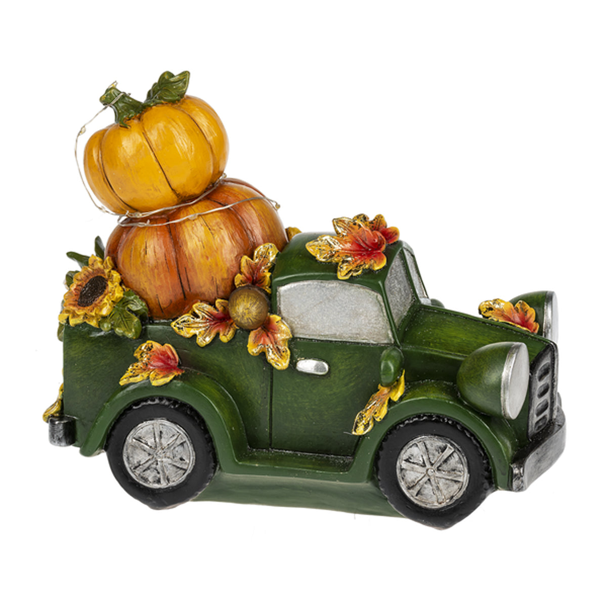 Harvest Truck with Pumpkins Figurine, Light Up