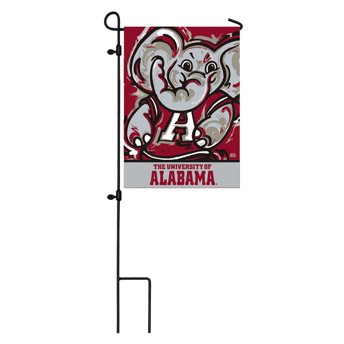University of Alabama Garden Suede Flag, Justin Patten