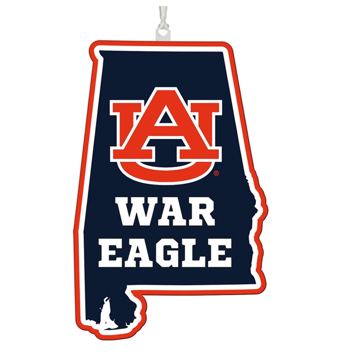Auburn University State Ornament