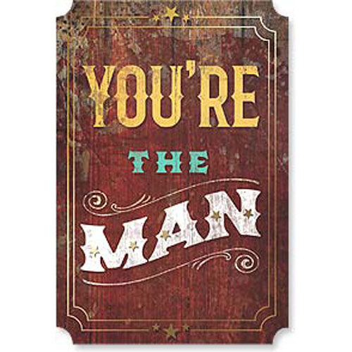 Birthday Card: You're The Man