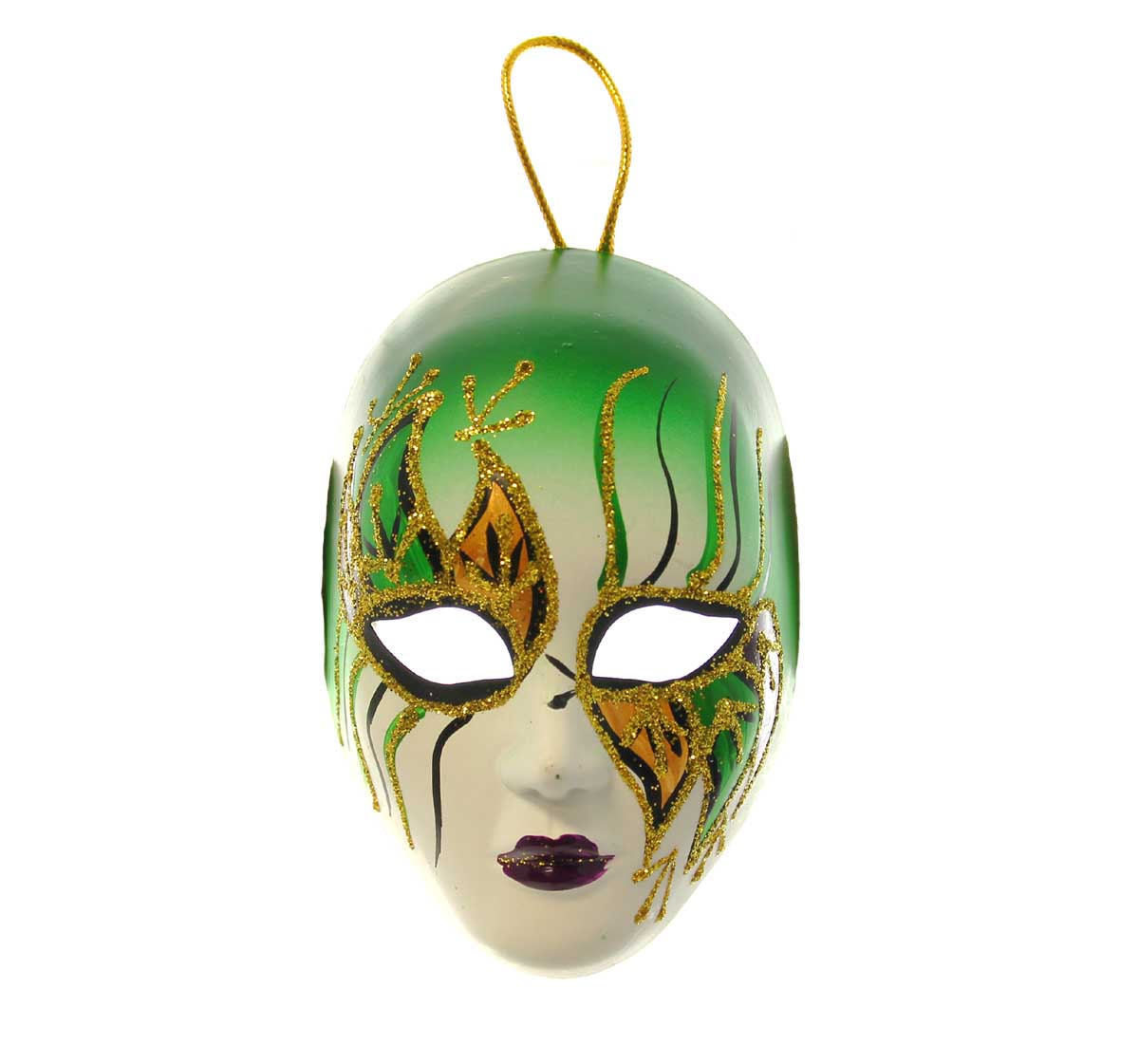 Wavy Line Mask Ornament-Style C