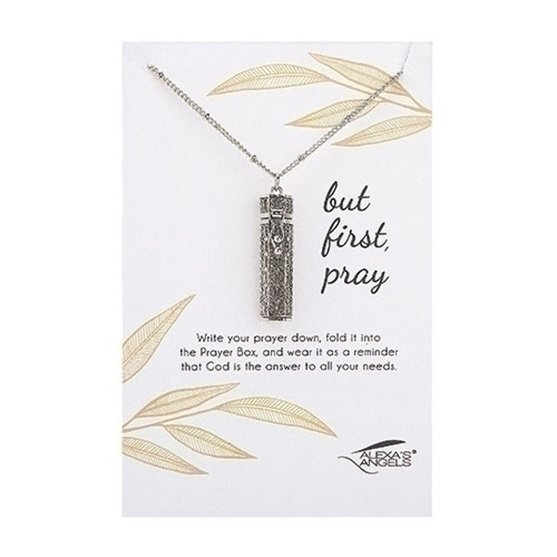 Prayer Necklace, Silver