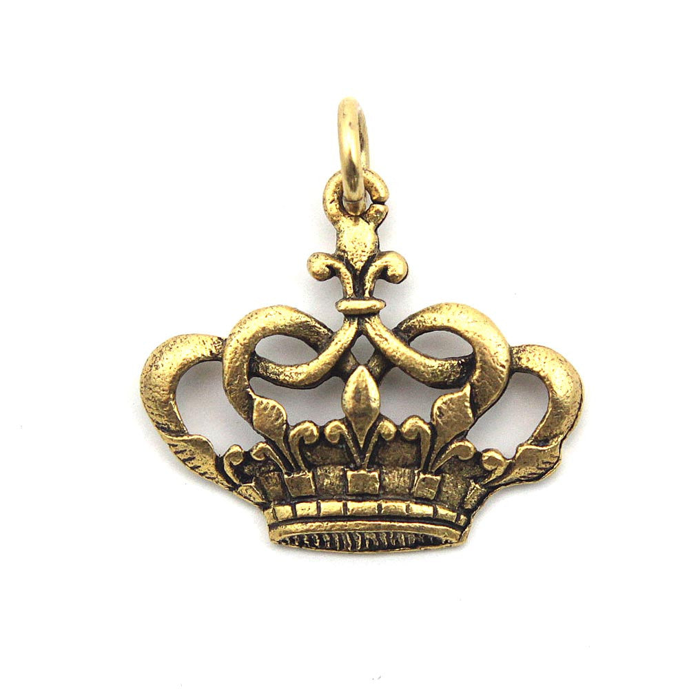 Crown Charm Aimez Gold