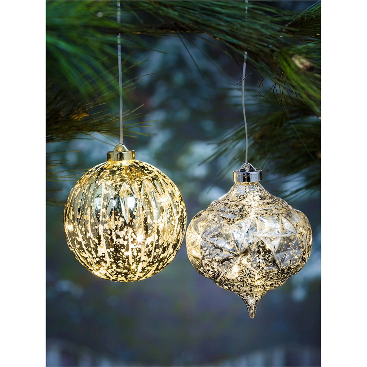 5" Shatterproof Outdoor LED Ornament