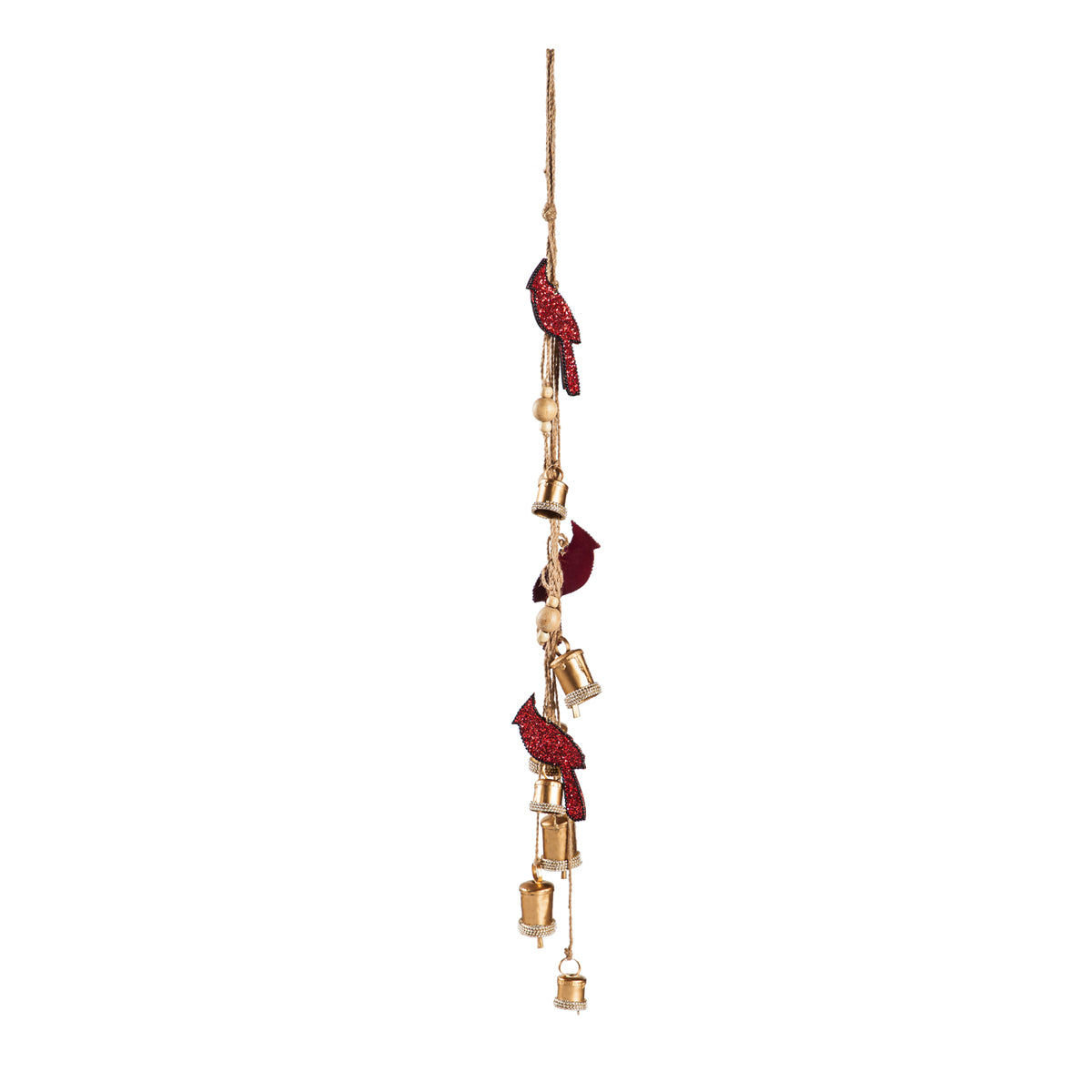 Cardinal & Bell Wind Chime