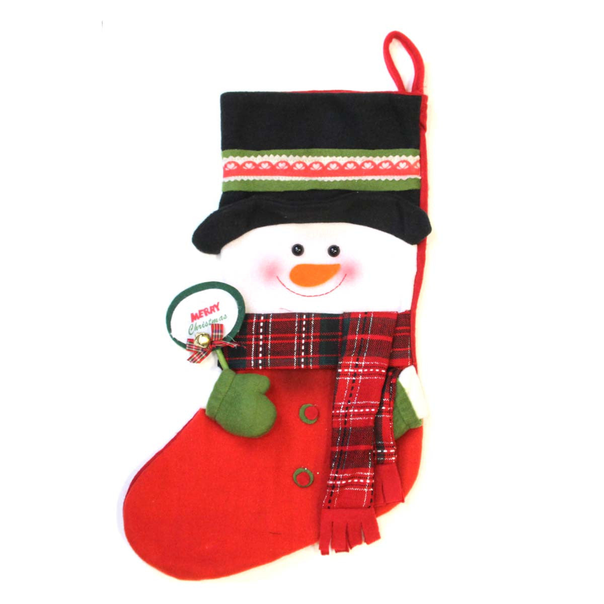 Stocking Snowman Christmas
