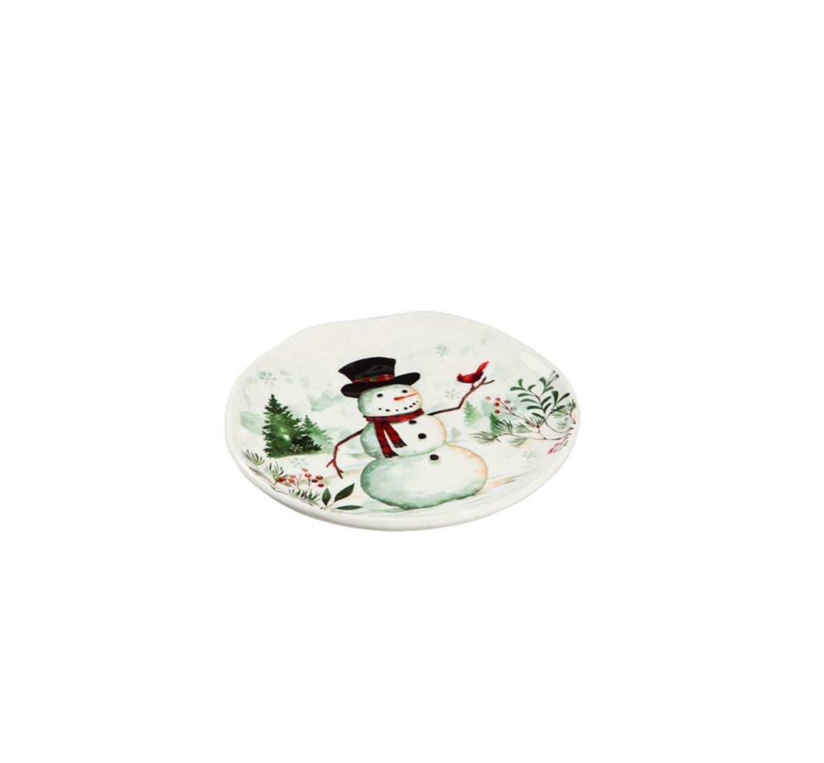 Appetizer Plate, Christmas Heritage, Set of 4