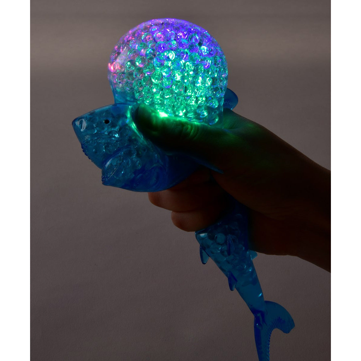 Light-Up Squeeze Beads Shark Stress Relief