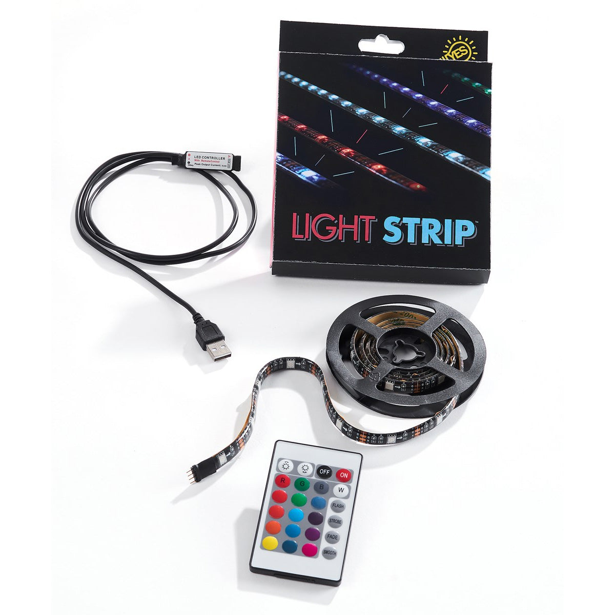 LED Light Strip w/Remote