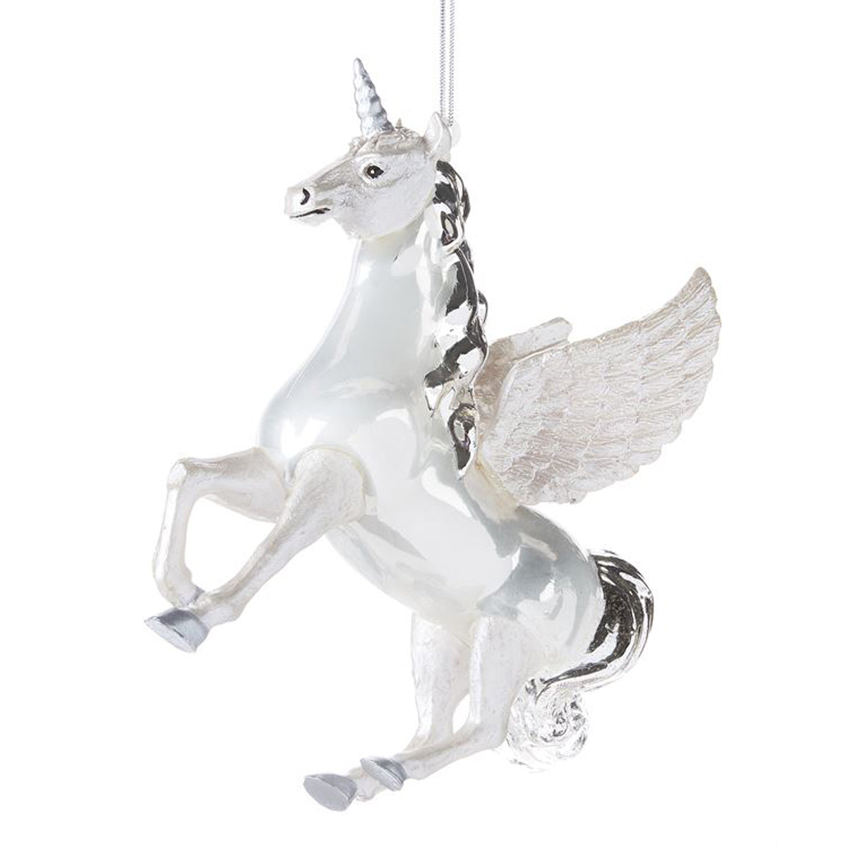 Glass Unicorn /Pegasus Ornament