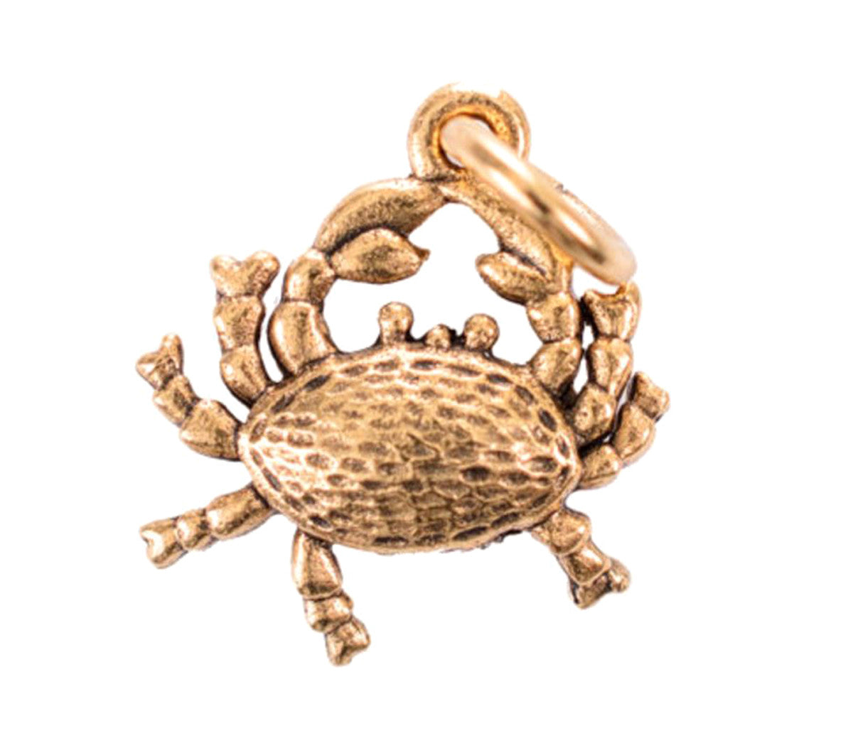 Crab Charm Gold